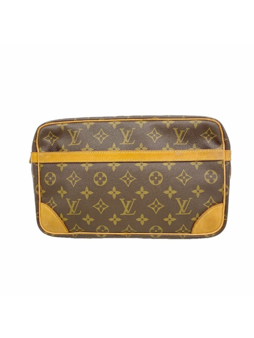 Louis Vuitton Clutch Monogram Compiegne 28 Brown